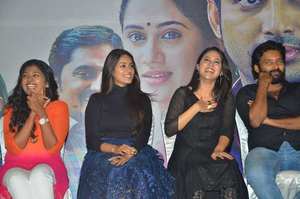 Oru Naal Koothu Movie Press Meet Stills Nivetha Pethuraj, Dinesh, Mia George, Riythvika