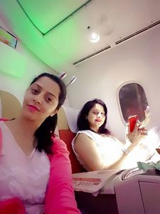 Vedhika arrive for siima 2016 in singapore