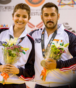 Salman Khan and Anushka Sharma Latest Stills From Sultan