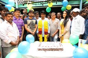 Actor Soori celebrates his birthday in the sets of Udhayanidhi Stalin's next project