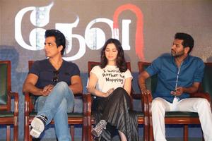 Devi(L) Press Meet Stills