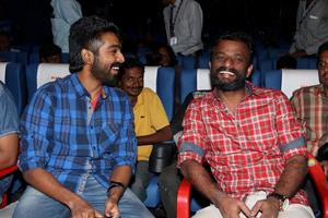 GV and Pandiraj at Bruce Lee Tamil Movie Press Meet Stills