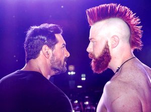 WWE Wrestler Sheamus and Actor John Abraham At Force 2 Promotion event