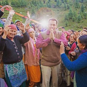 Salman Khan at Tubelight Shooting Spot