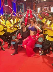 Raai Laxmi looks hot and glamorous in Motta Shiva Ketta Shiva mass song