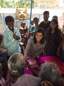 Actress Varalakshmi Sarathkumar Birthday Celebration Stills