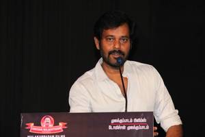 Actor natraj at pulimurugan Audio & Trailer Launch