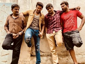 GajiniKanth new movie launch stills.