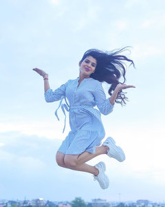 "Explore the mesmerizing stills of the stunning Sanchita Shetty! Immerse yourself in her beauty and grace as she shines on camera. Don't miss this visual treat! #SanchitaShetty #BeautifulStills #ActressBeauty #CelebPhotos"